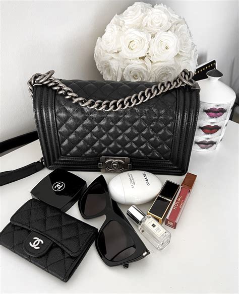 chanel boy bag in store|chanel black boyfriend bag.